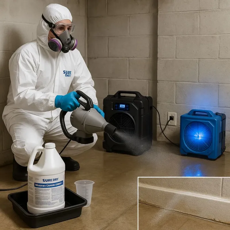 Sanitization and Odor Removal process in Vernon, NY
