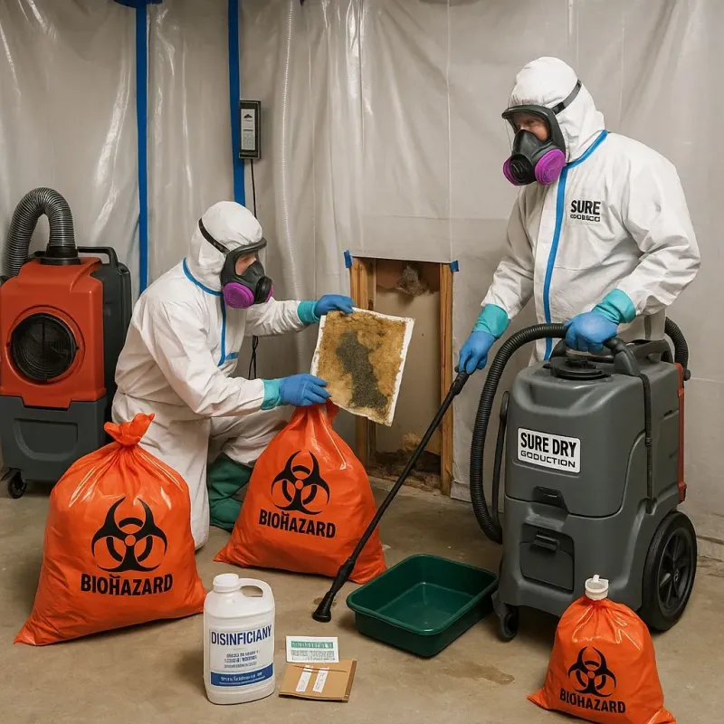 Contaminated Water Handling Protocols process in Vernon, NY