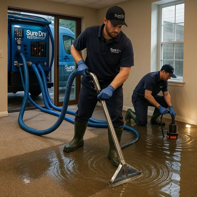 Water Extraction and Removal process in Vernon, NY